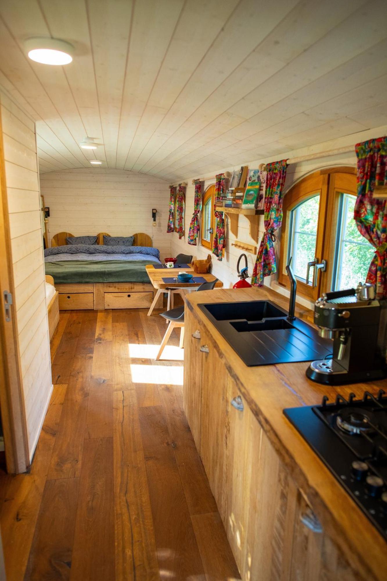 La Tiny House De La Bergerie Βίλα Lierneux Εξωτερικό φωτογραφία